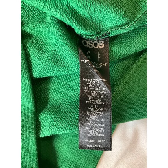 ASOS Christmas Elf Sweatshirt NEW Men's size Large Holiday Party - Picture 5 of 5